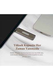 Resim transcend ESD320A USB 10Gbps 1050/950MB/s Gizlenebilir Başlıklı Taşınabilir Metal Kasa SSD 