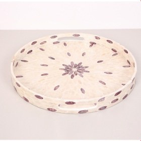 Resim Pure Sedef 45 X5 Cm. Sedefli Mozaik Tepsi Mix 