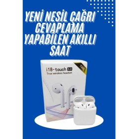 Resim Techno Stock Yeni Nesil Çift Mikrofonlu Dokunmatik Kablosuz Bluetooth Kulaklık 