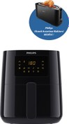 Resim Essential Hd9252/90 Airfryer Fritöz + Hd2590/90 Ekmek Kızartma Makinesi 2 Yıl Türkiye Garantisi Philips