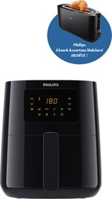 Resim Essential Hd9252/90 Airfryer Fritöz + Hd2590/90 Ekmek Kızartma Makinesi 2 Yıl Türkiye Garantisi Philips