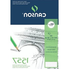 Resim Aesco Üstten Spiralli Resim Defteri, 120GR A3 40 Yaprak ile Sanat Aktiviteleri 