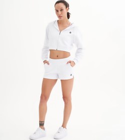 Resim Qlu Infinity Collection Kadın Şort - Beyaz - Beyaz / L 