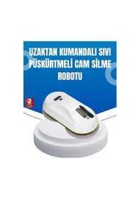 Resim Ups Destekli Düşmeye Karşı Korumalı Cam Temizleme Robotu Çok Renkli 