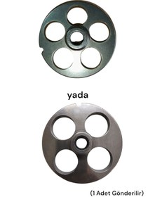 Resim DOĞAN ÇİFTEL 32 Lik Kıyma Makinesi Aynası 30mm 4 Yada 5 Delikli Kuşbaşı Et Süzgeci Döküm Çelik (1 ADET) 