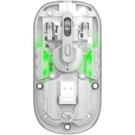 Resim Marvo M808w Prism 20w 7 Renkli Sessiz Kablosuz Oyuncu Mouse 