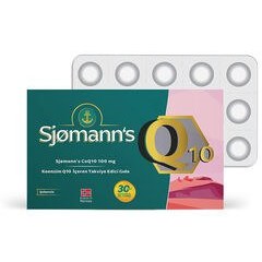 Resim Sjomann’s CoQ10 100 mg İçeren Takviye Edici Gıda 30 Adet Çiğnenebilir Jel Form 
