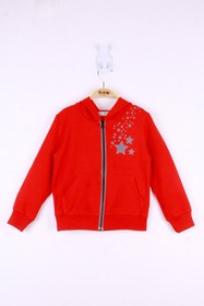 Resim Toontoy Kids Toontoy Kız Çocuk Yıldız Baskılı Hırka 