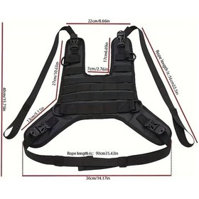 Resim Xuweiwei 1st Generation Motorcycle Mailbox Vest Black Motosiklet Yakıt Tankı Koruyucu Yelek Su Geçirmez 