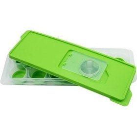 Resim Buffer 12li Kapaklı Yapışmaz Silikon Tabanlı Plastik Küp Buz Kalıbı Diğer 