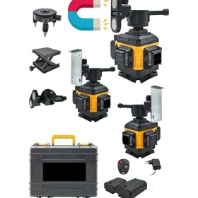 Resim PremiumPort Yüksek Hassasiyetli Otomatik Hizalama Lazer Metre 360° Döner Çalışma 