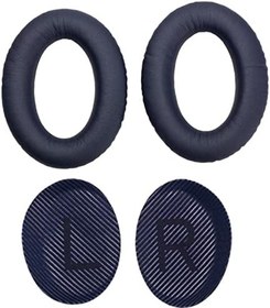 Resim Bose QuietComfort 35 (QC35) ve Quiet Comfort 35 II (QC35 ii) Kulaklıklar için Uyumlu Yedek Kulak Pedleri, Gürültü Yalıtımlı Bellek Köpüğü ile Kulak Pedleri Minderleri, Yumuşak Protein Deri 