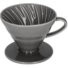 Resim V60 Demleme Seti Seramik Dripper + 100'lü Filtre + Kahve 
