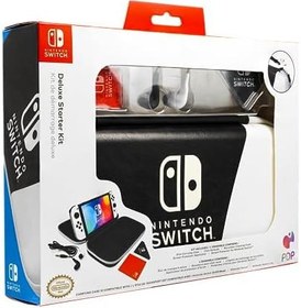 Resim PDP Gaming Deluxe Starter Kit for Nintendo Switch, Nintendo Switch Lite, Nintendo Switch OLED Model - Black and White 