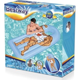 Resim Bestway Fotoğraf Pencereli Yatak 188X89 cm - 43421 (Lisinya) 