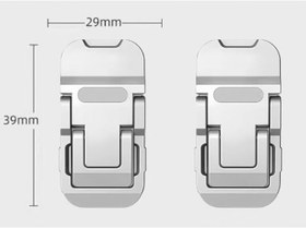 Resim 2'li Paket Ayarlanabilir Laptop Standı - 2 Kademeli Ergonomik Yükseltici, Katlanabilir Taşınabilir Notebook Tutucu, Kaymaz Silikon Pedli Hafif Dizüstü Bilgisayar Standı 