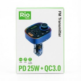 Resim Çnrline Riotech Bt 5.0 Transmitter-Çift Usb Girişli,Mp3 Çalar&Eller Serbest Konuşma,Tüm Araçlarla Uyumlu 