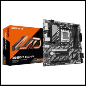 Resim Gigabyte B850m D3hp, 4xddr5, 2xm.2, 2xdp, Hdmı, Type-c, Am5 Soket Gamıng Anakart 