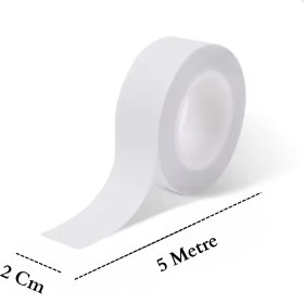 Resim Şeffaf Göğüs Bandı Çift Taraflı Elbise Sabitleyici Bant Görünmez Vücut Yapışkanlı Bant 5 Metre 2 cm En 