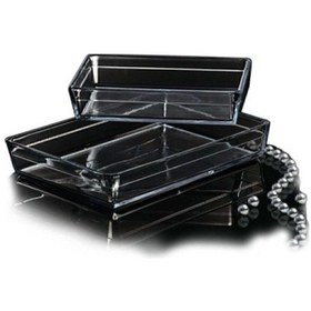 Resim Paşabahçe Dikdörtgen Premium 2 Li Borcam Set 2500 Cc Ve 4350 Cc Büyük-küçük Orjin. Kutuludur Beyaz 