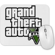 Resim Baskı Dükkanı Grand Theft Auto Gta Logo Mouse Pad 