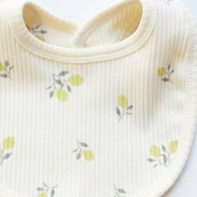 Resim Oh La La Koala For Little Ones Limon Desenli Kaşkorse Çıt Çıtlı Bebek Önlük 