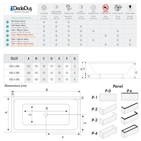 Resim Dragon Plus | Jakuzi | Düz - 120x190 / İroko / 2 Kişilik 