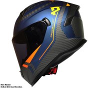Resim MotoANL Motosiklet Kask Ece 22.r06 Sertifikalı Güneş Vizörlü Fiber Kask Full Face Motor Kaskı Yeni Sezon 