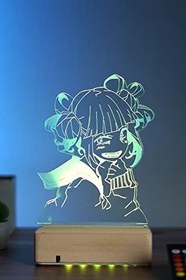 Resim Himiko Toga - My Hero Academia 16 Renk Anime Gece Lambası 