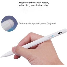 Resim Dodobees K11 Yeni Apple Uyumlu iPad & Apple Uyumlu iPad Pro Manyetik Kapasitif Stylus Kalem 