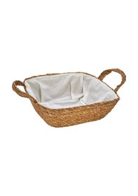 Resim Casa Linda Hasır Ekmek Sepeti 28 X 28 X 10 Cm 3 Adet Renkli 