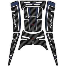 Resim Gp Kompozit Yamaha Nmax 125-155 2021-2022 Uyumlu Tank Pad Seti Ma (522060926) 