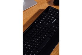 Resim Everest 9676 Multimedya Tablet-telefon Standlı Klavye+mouse Set Kablosuz Set Wireless Set 