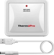 Resim Tx-4 Bağlantılı Su Geçirmez Verici Ek Dış Mekan İlave Sensörü ThermoPro