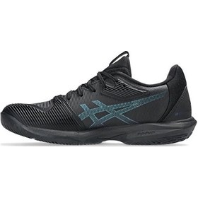 Resim Asics Solution Speed Ff 3 Night Energy Kadın Tenis Ayakkabısı 1042a304-960 Siyah Siyah 