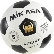 Resim Alsepeteavm Mikasa SWL310 Sentet. Futbol Topu Siyah/beyaz 