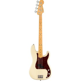 Resim Fender 0193932705 American Professional II Precision Bass Gitar (Olympic White) | Akçaağaç Klavye Olympic White Klasik Görünüm ve Güçlü Alt Frekanslar 