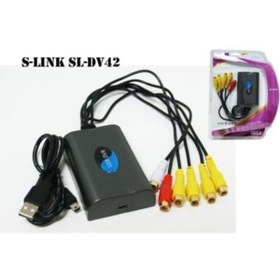 Resim S-Link SL-DV42 Usb To DVR 4 Port Adaptör 