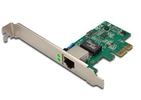 Resim DN-10130 Digitus 10/100/1000 Mbps Gigabit PCI Express Ethernet Kartı, 32-bit, Realtek RTL8168E chipset'li, Low Profile Bracket 