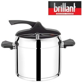 Resim Brillant Düdüklü Tencere Bakalit Başlık Alfa Corvi Stronge 4 Litre Çelik 