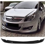 Resim Opel Corsa D Ön Ek Karlık Abs Plastik Mat Siyah 2006 2007 2008 2009 2010 2011 Makyajsız Kasa 