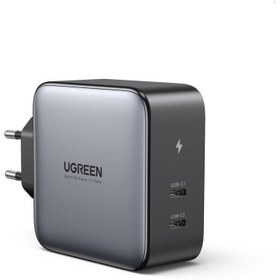 Resim Ugreen Gan X 100 W 2 Port Type-C Hızlı Şarj Adaptörü Teşhir 