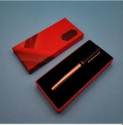 Resim Kenpazar Bakır Roller Kalem Kutulu Dekoratif Hediyelik 