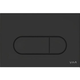 Resim Vitra Mat Siyah Gömme Rezervuar Seti Asma Klozet Uyumlu 8 Cm 768-1851-740-2211-a4146136 Siyah 