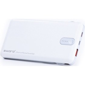 Resim Sword 10000 mAh Kendinden Kablolu Powerbank 