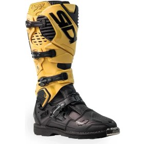 Resim Sidi Sıdı Crossfire 3 Gold Black Motosiklet Botu Su Geçirmez Deri ve Lorika Malzeme ile Koruma 