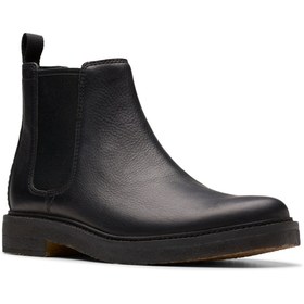 Resim CLARKS Siyah Erkek Deri Bot Clarkdale Easy 
