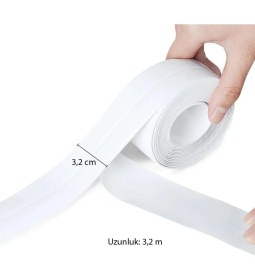 Resim Btm Home Lavabo Klozet Pimapen Kenarı ve Küvet Kenar Bandı - 3,2 mt 