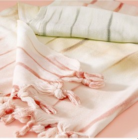 Resim Taç Butik Pamuk Alaçatı Peştamal Çok Renkli 000000001500222393 Pembe 