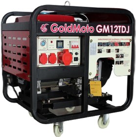 Resim gold moto GoldMoto GM12TDJ Dizel Marşlı Jeneratör 12 KW Trifaze 